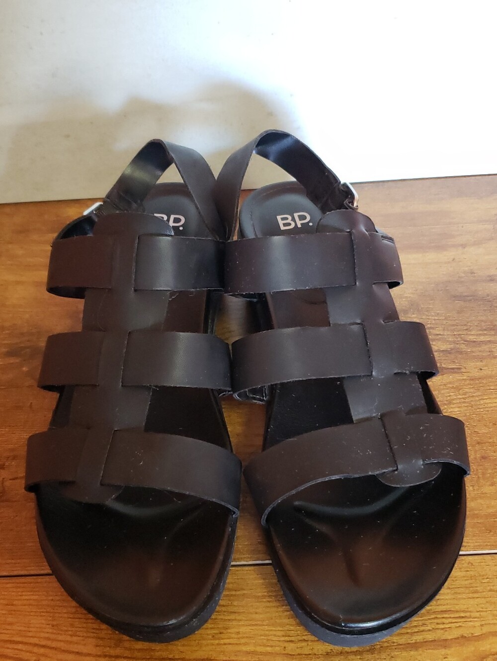 BP. Chunky Wedge Platform Strap Sandal